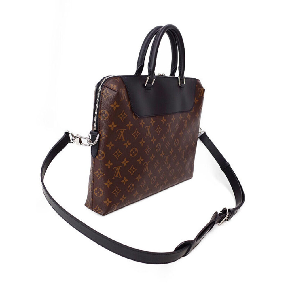 Louis Vuitton Macassar Business Document Monogram Bag Porte PDJ Jour NM